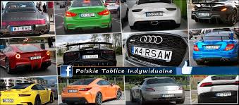 Są też inne metody na „blachy pozwalające wyodrębnić samochód z tłumu innych aut. Polskie Tablice Indywidualne Home Facebook
