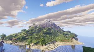 Made My First Custom Landscape In Minecraft Today Minecraft