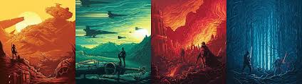 Tons of awesome star wars 4k wallpapers to download for free. 4320x900px Free Download Hd Wallpaper Silhouette Of Man Wallpaper Star Wars Multiple Display Multi Colored Wallpaper Flare