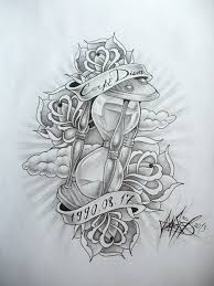 The skull drawn at the top of the hourglass resembles death. Tattoos On Pinterest Hourglass Tattoo Owl Tattoos And Hourglass Hourglass Tattoo Tattoo Design Drawings Sleeve Tattoos