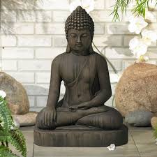 Trong phật giáo kinh sách là điều tất yếu, là con. Buddha Statue 29 Tall Sitting Outdoor Indoor Lawn Shrine Buddhist Home Decor For Sale Online Ebay