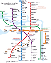 Karta Peterburgskogo Metro