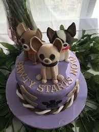 Chihuahua Cake Puppy Birthday Cakes Homemade Birthday Cakes Cupcake Cakes
