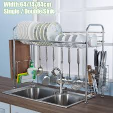 kitchen shelf organizer dish drying