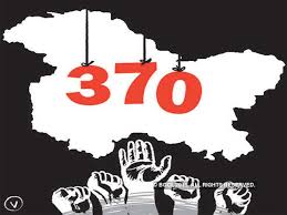 Bjp For Early Abrogation Of Articles 370 35a Of The