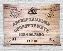 Download a free preview or high quality adobe illustrator ai, eps, pdf and high resolution jpeg versions. Ouija Board Tapestry Wooden Texture Talking Spirit Board With Alphabet Letters Wall Hanging For Bedroom Living Room Dorm Decor 80w X 60l Inches Dark Taupe Beige And Warm Tuape By Ambesonne