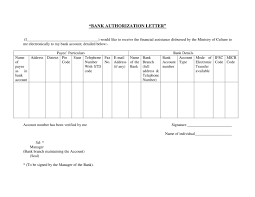 Create a list of references 9 Financial Authorization Letter Examples Pdf Examples
