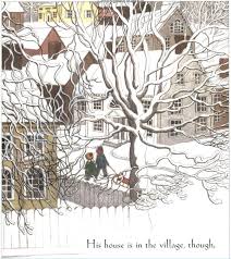 Robert Frost Stopping By Woods On A Snowy Evening Images Stopping By Woods On A Snowy Evening Robert Frost Author Susan Jeffers Illustrator Fine Art Painting Illustration Art Children S Book Illustration