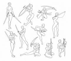 Kate Fox Fem Body S With Swords Anime Poses Reference Drawing Reference Art Reference Poses