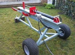 High Top Log Splitter Rear Elevation View Welding Table Diy Welding Table Welding