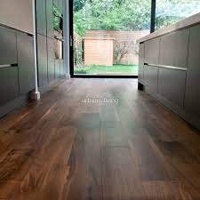 Wooden floor in lighter tone gives the modern kitchen a much. Nature Oiled American Walnut Flooring Urbane Living Walnut Wood Floors Walnut Wood Kitchen Walnut Floors