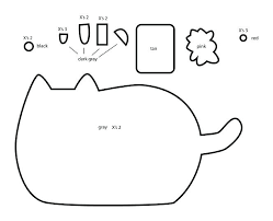 This cute cat mandala colouring print is too cute to pass up ^_^. Pusheen Coloring Pages Coloring Rocks