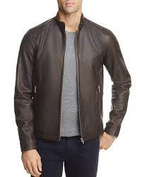 Theory Kelleher Morvek L Leather Jacket Men Bloomingdale S In 2020 Leather Jacket Leather Jacket Men Mens Workout Clothes