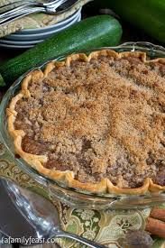 Mock Apple Crumb Pie Made With Zucchini A Family Feast In 2020 Apple Crumb Pie Zucchini Recipes Dessert Delicious Pies