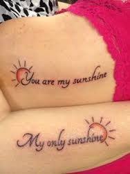 #you are my sunshine #my sunshine #my sun #love #love quotes #sweet love quotes #being in love #romantic #romance #love poem #love poetry #being in a you are my sunshine (lullaby ver.)sarah knight. 24 You Are My Sunshine Tattoo Ideas Sunshine Tattoo Tattoos For Daughters Tattoos