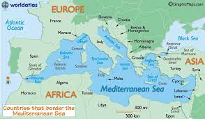 This mediterranean map is colorful and attractive and suits lots of different website designs. Mediterranean Sea Mediterranean Sea Map Of The Mediterranean Sea Map