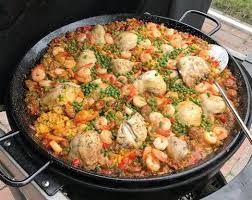 Authentic Spanish Paella Recipe Food Com Recipe Paella Recipe Seafood Spanish Paella Recipe Paella Recipe