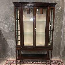 Victorian Mahogany Display Cabinet