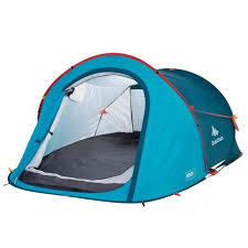 Tente De Camping 2 Seconds Bleue 2 Personnes Quechua By Decathlon Prix Pas Cher Cdiscount
