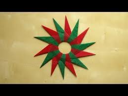 Bascetta Stern Anleitung Fur Origami Stern Weihnachtssterne Ideen Faltanleitung Diy Youtube