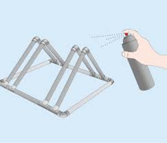 Pvc truck bed bike rack: Pvc Bmx Bike Stand Buy Clothes Shoes Online