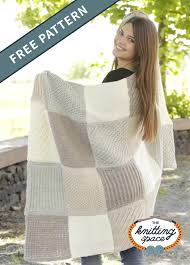 Piece together a blanket of your own with one of these gorgeous patterns. Comfort Knitted Patch Blanket Free Knitting Pattern