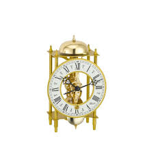 Hermle Lahr Gold Mantel Clock 23004 000711 Clock Doctor Table Clock Mantel Clock Modern Clock