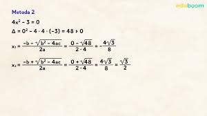 Se face tabelul de semn functie de ∆. Util EcuaÅ£ia De Gradul Al Ii Lea Matematica Clasa A 9 A