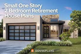 Although many small floor plans are often plain and simple, we offer hundreds of small home designs that are absolutely charming, well planned, well zoned and a joy to live in. Small One Story 2 Bedroom Retirement House Plans Houseplans Blog Houseplans Com