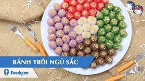 Năm nay, có vẻ những đĩa bánh trôi. Feedy Vn HÆ°á»›ng Dáº«n Cach Lam Banh Troi NgÅ© Sáº¯c Vá»›i Feedy Youtube