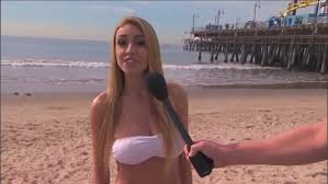 Highly attractive attractive beach attractive woman. This Highly Attractive Girl At The Beach In L A Got Snowballs Thrown At Her Because Of Jimmy Kimmel Attractive Girls Los Angeles Beaches Women