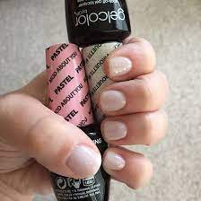 mod about you pastel with pirouette my whistle over top love this combo gel nail colors nail polish makeup nails designs