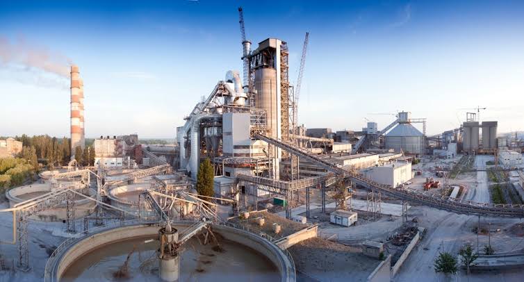 Concrete production plant
