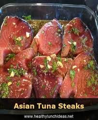 Healthy Recipes Asian Tuna Steaks Recipe Recipe Grilled Tuna Steaks Recipes Tuna Steak Recipes Tuna Steaks