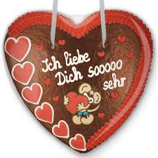 Jasmine, i do love you. Xxl Gingerbread Heart Ich Liebe Dich So Sehr Lebkuchen Markt De