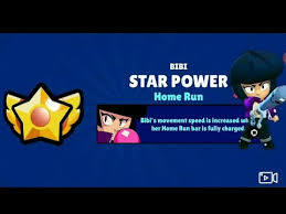 Every brawl stars character in real life! Brawl Stars Buying Bibi S Star Power She So Faster Youtube