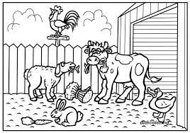 We have this nice ducks and rabbits coloring page for you. Printable Cow Sheep Hen Rabbit Duck Animal Farm Coloring Page For Kids Didicoloring Didi Coloring Page