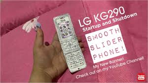 LG KG290 Startup and Shutdown! - YouTube