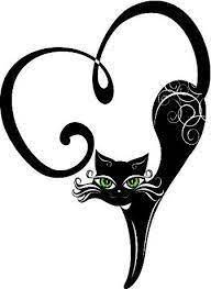 tatu koshki eskizy poisk v google black cat tattoos cat tattoo cat silhouette