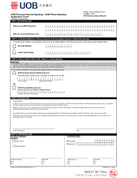 By logging in, you accept the terms of use and agree to be bound by them. Fillable Online Personal Banking Application Forms Uob Malaysia Fax Email Print Pdffiller