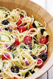 California Spaghetti Salad2 Recettes De Cuisine Salade De Spaghetti Salade