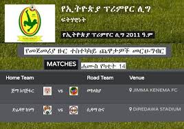 The premier league website employs cookies to make our website work and improve your user experience. á‹¨áŠ¢á‰µá‹®áŒµá‹« Ethiopian Premier League Fixtures And Tables Facebook