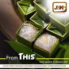 Rimping offers biodegradable bioplastic carrier bags as well as reused cardboard boxes to. Jsk Packaging From Banana Leaf Packaging To Foam Food