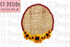 Download Frame Sublimation Sunflower Christmas Graphic By Csdesign Creative Fabrica SVG Cut Files