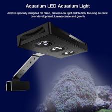 Reef Tank Aquarium Led Lighting Light Lamp For Marine Fish And Coral Blue White And Brightness Color Adjustable Lightings Aliexpress