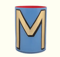 Alphabet Brush Pot, M