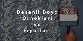 Duvar kağıdı görünümünde desenli boya uygulamaları yapıyoruz en geniş desenli rulo çeşitleri ile duvarlarınız farklı bir. Desenli Boya Ornekleri Ve Fiyatlari Evde Mimar