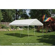 10x20 Canopy Replacement Cover Instant Setup Waterproof Party Wedding Tent White Shelterlogic Canopy Temporary Shades Tent