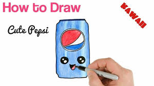 Disegni Facili Da Disegnare Disegno Di Una Lattina Con Faccina Colorare Con Pennarelli Disegni Kawaii Disegni Semplici Kawaii