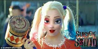 Harley quinn Pinterest board: 9 ideas from "Elsa as Harley Quinn"